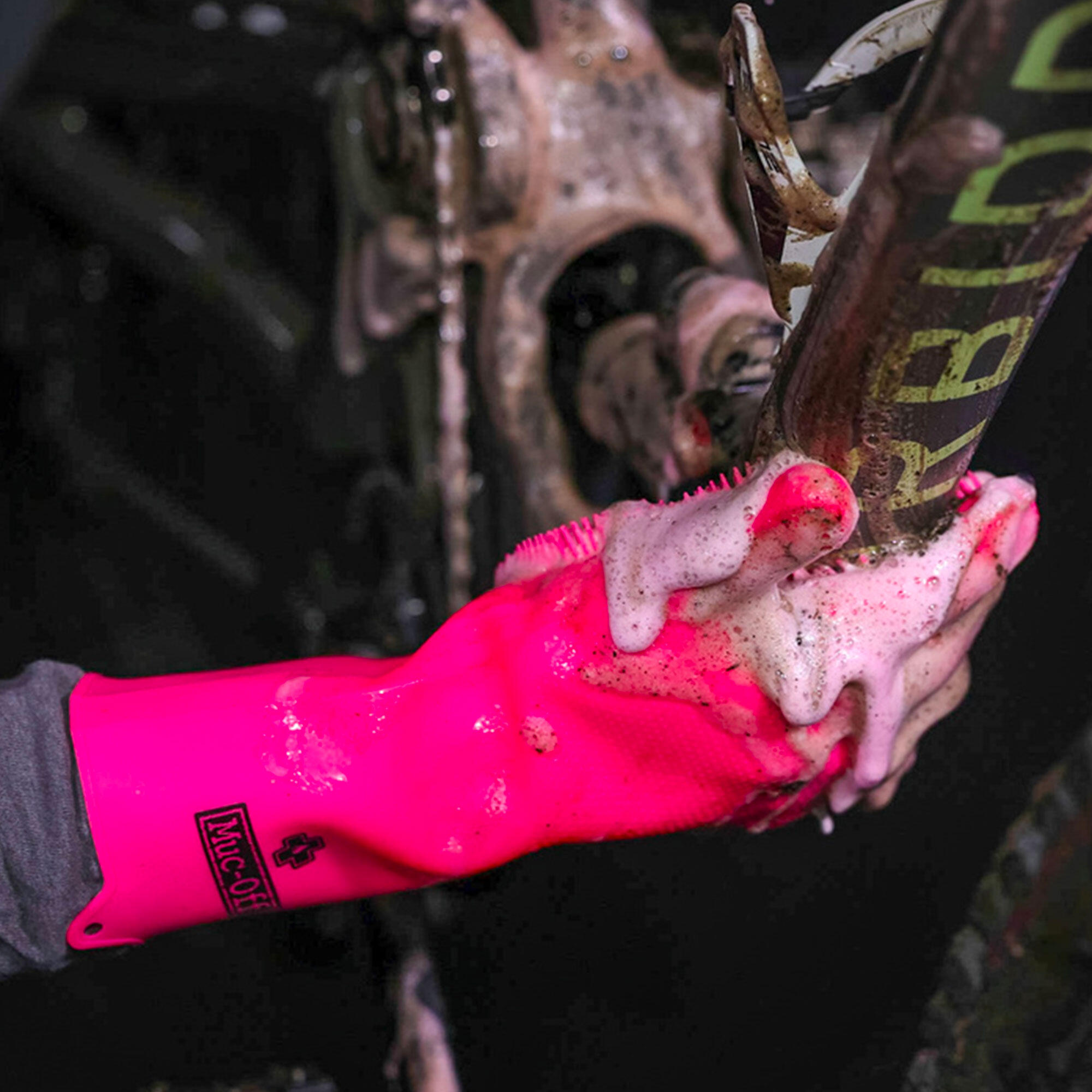 GANTS DE NETTOYAGE VÉLO EN SILICONE - MUC-OFF 5/6