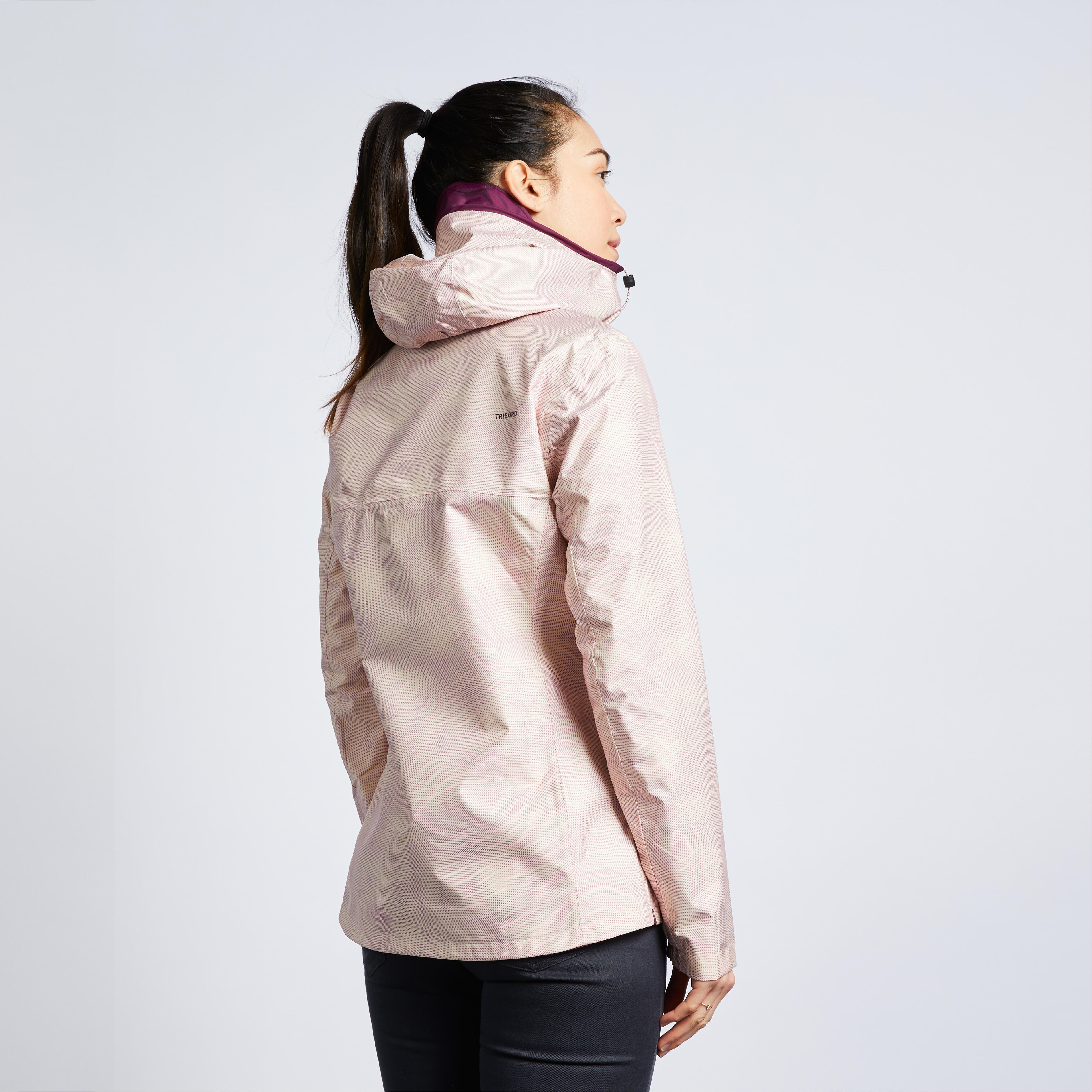 Manteau de voile imperméable et coupe-vent femme – 100 - TRIBORD