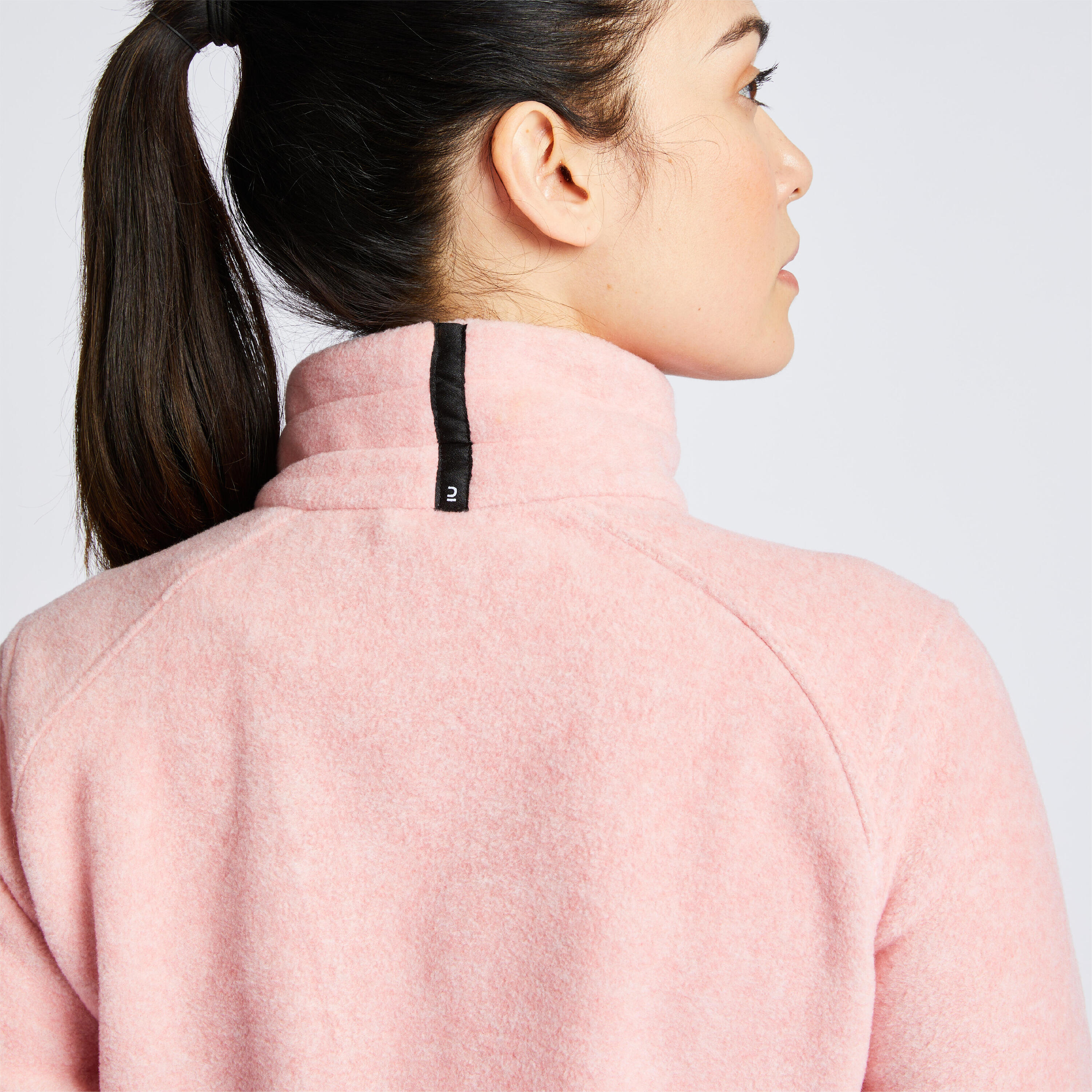 Chaqueta polar Mujer Sailing 100 rosa claro 8/10