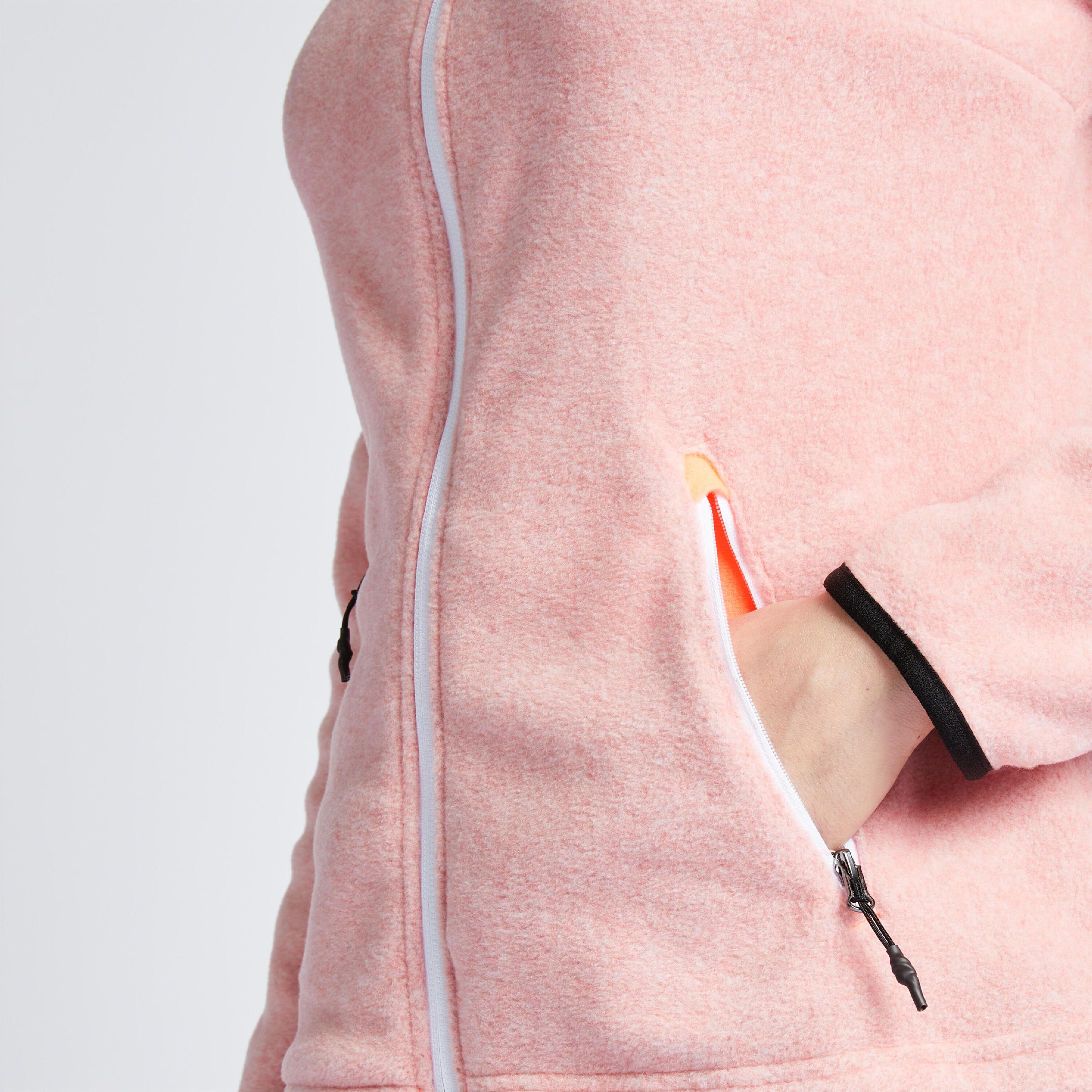 Chaqueta polar Mujer Sailing 100 rosa claro 6/10