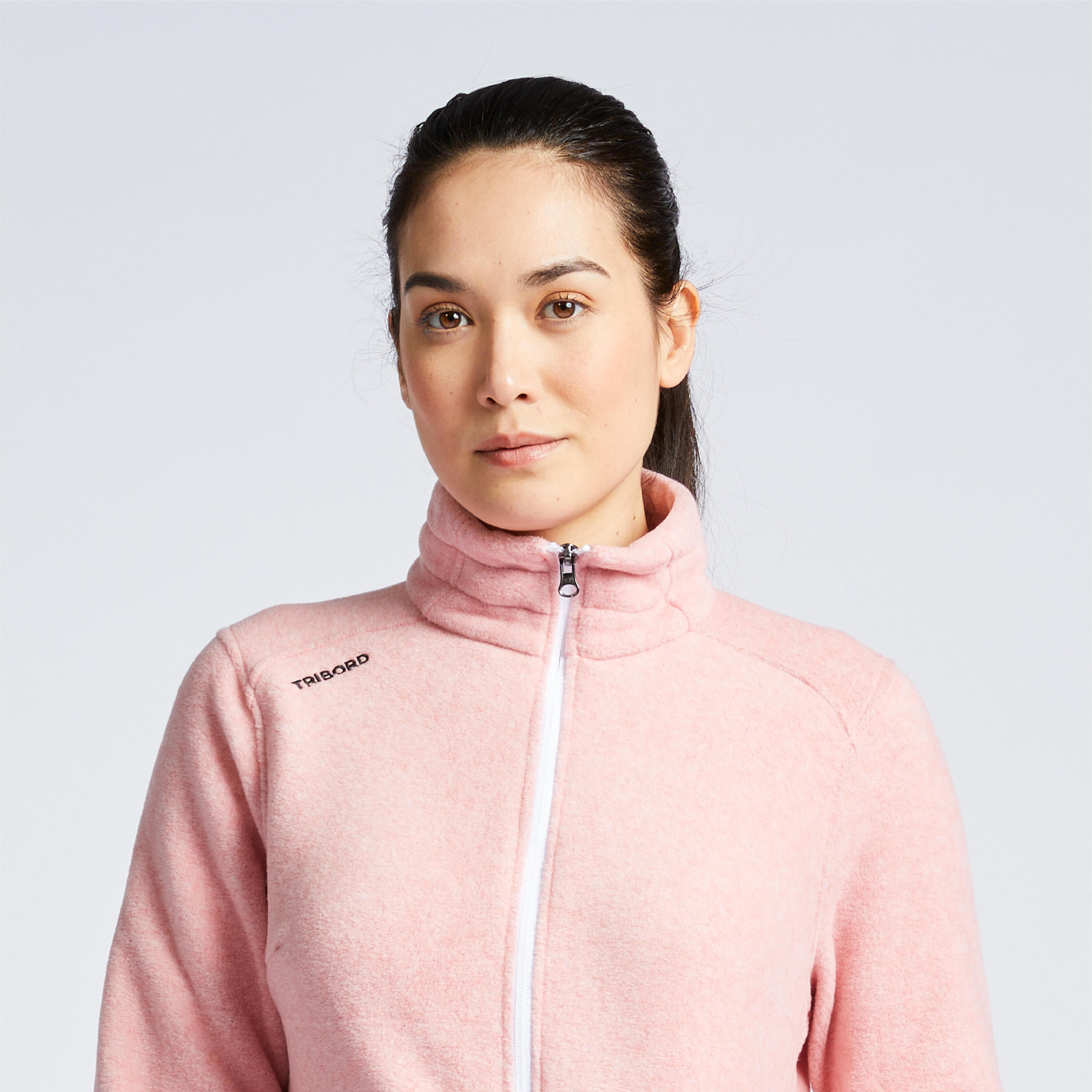 Chaqueta polar Mujer Sailing 100 rosa claro 4/10