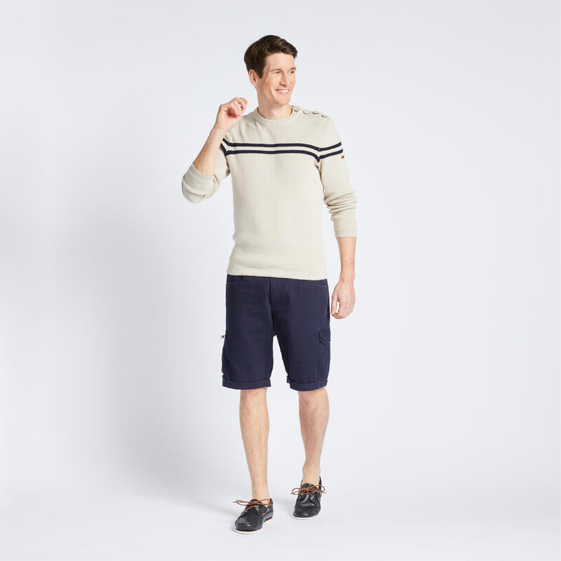 Short cargo homme voile Sailing 100 Navy