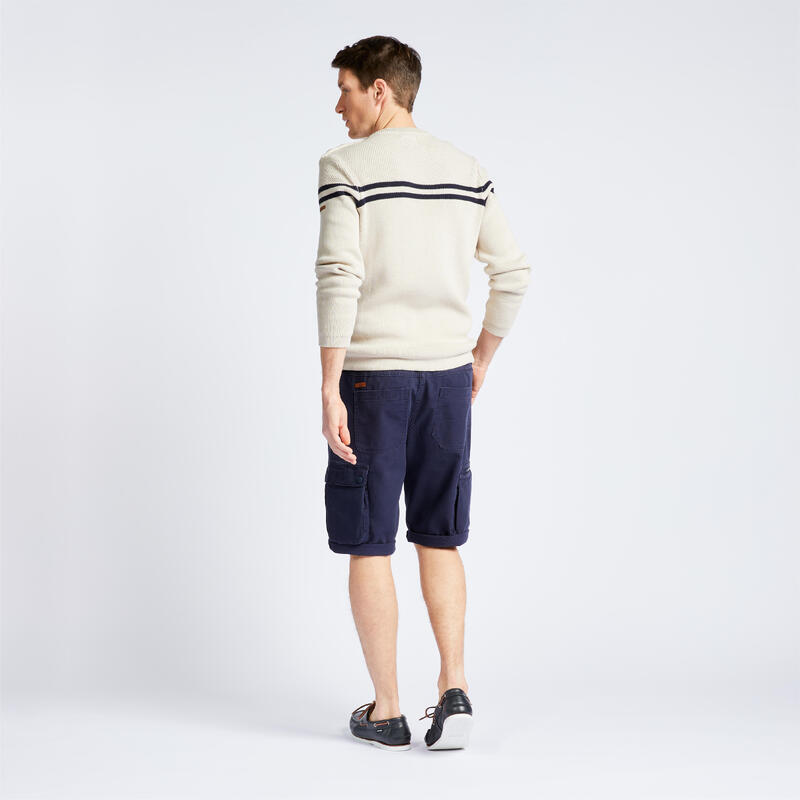 Short cargo homme voile Sailing 100 Navy