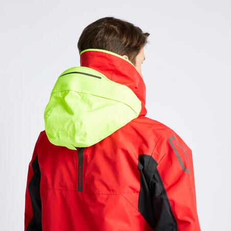 Куртка чоловіча Offshore 900 для вітрильного спорту червона