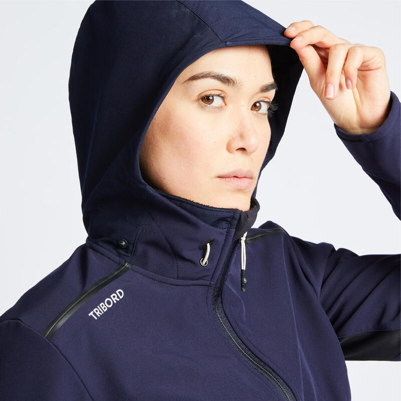 Chaqueta Softshell Sailing 900 Mujer Cortavientos