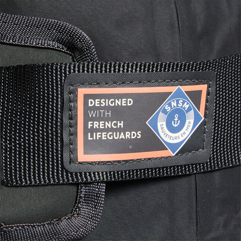Gilet de sauvetage automatique lj 180 offshore + harnais noir / pétrole