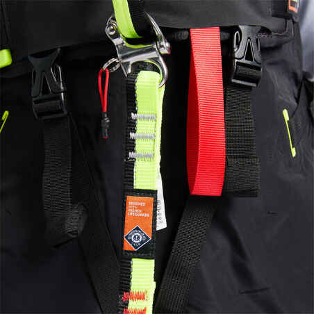 Automatic Life Jacket LJ180 N OFFSHORE + Harness black / petrol