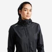 Jachetă Impermeabilă Navigație Sailing 100 Negru Damă