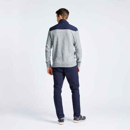 Vyriškas buriavimo džemperis „300 “, mėlynas, pilkas