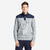 Pull marin de voile sailing 100 h gris bleu