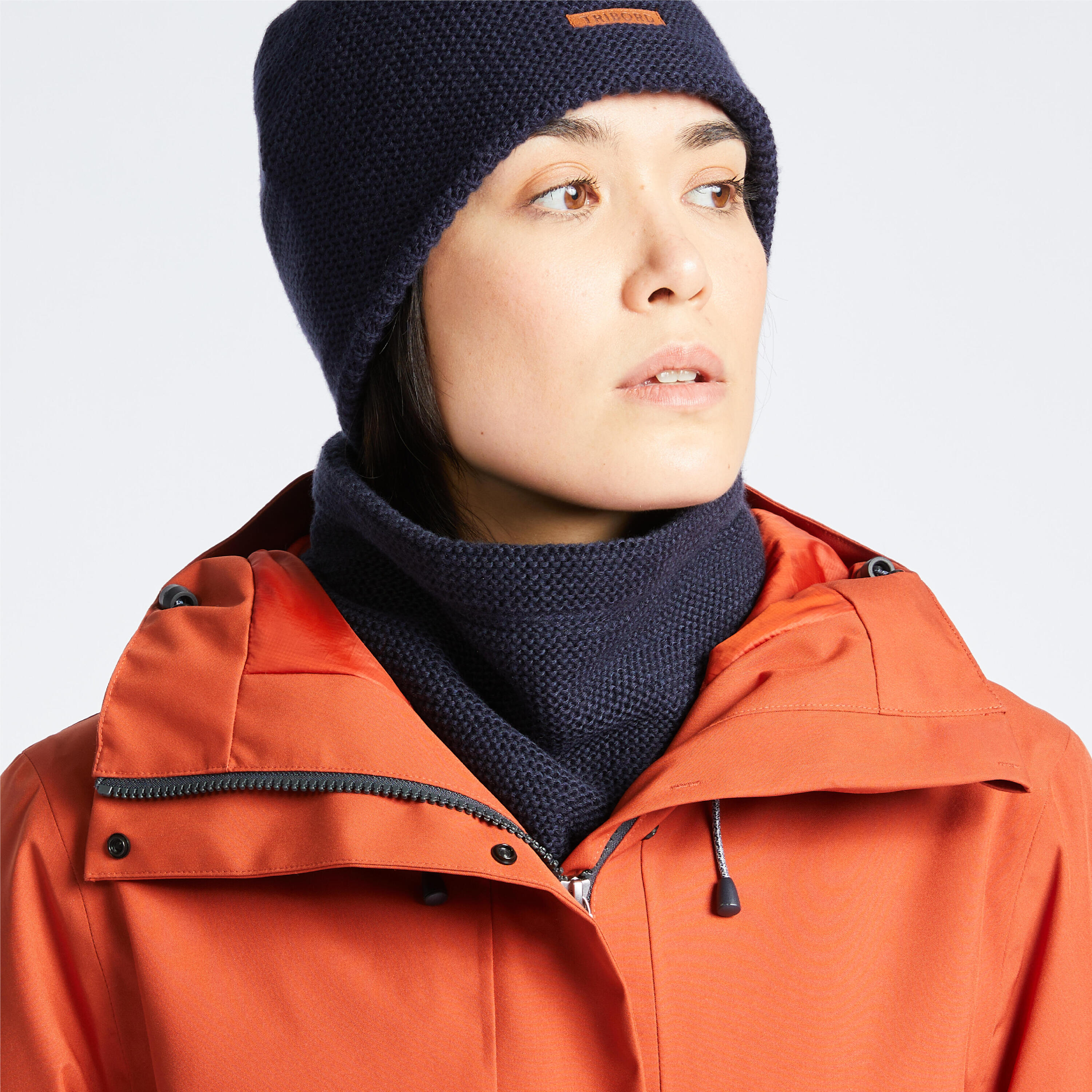 Scaldacollo antivento vela uomo/donna SAILING 100 blu 5/5