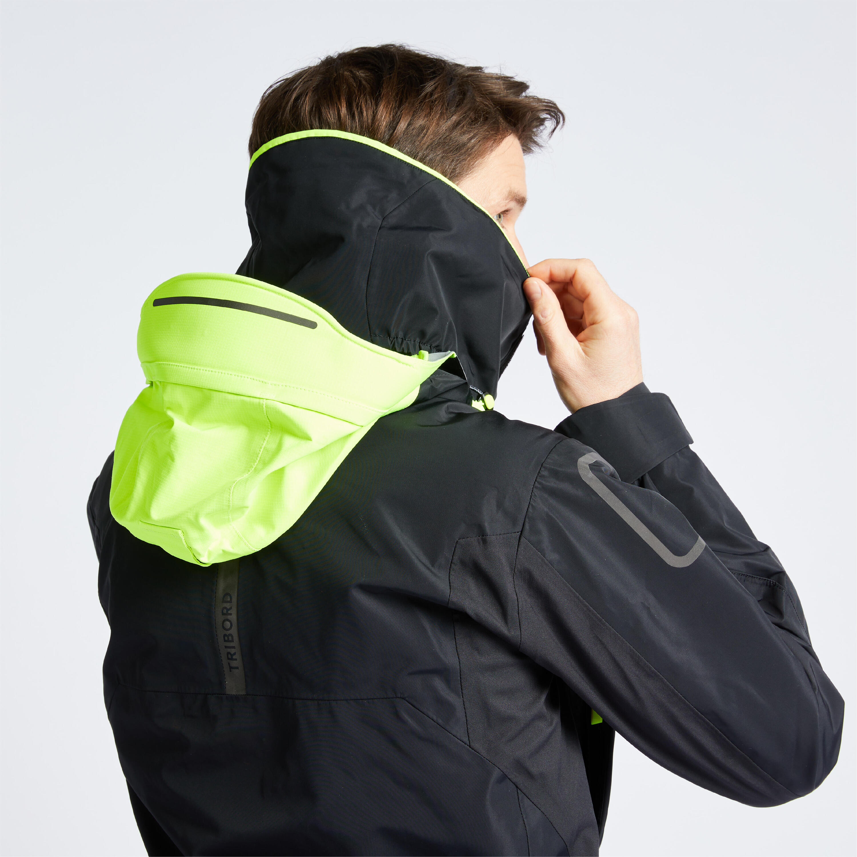 Men’s Sailing jacket Offshore 900 - Black 6/12
