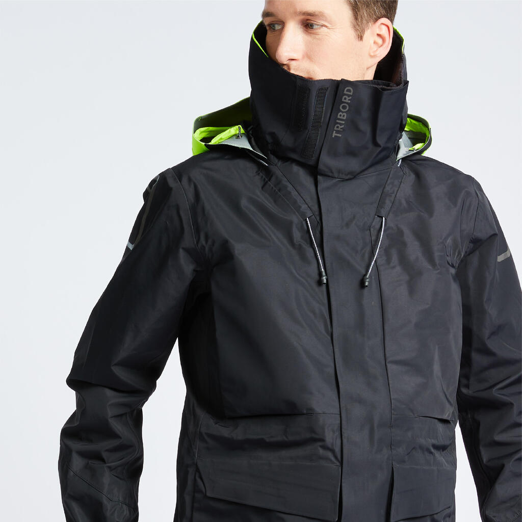 Men’s Sailing jacket Offshore 900 - Black