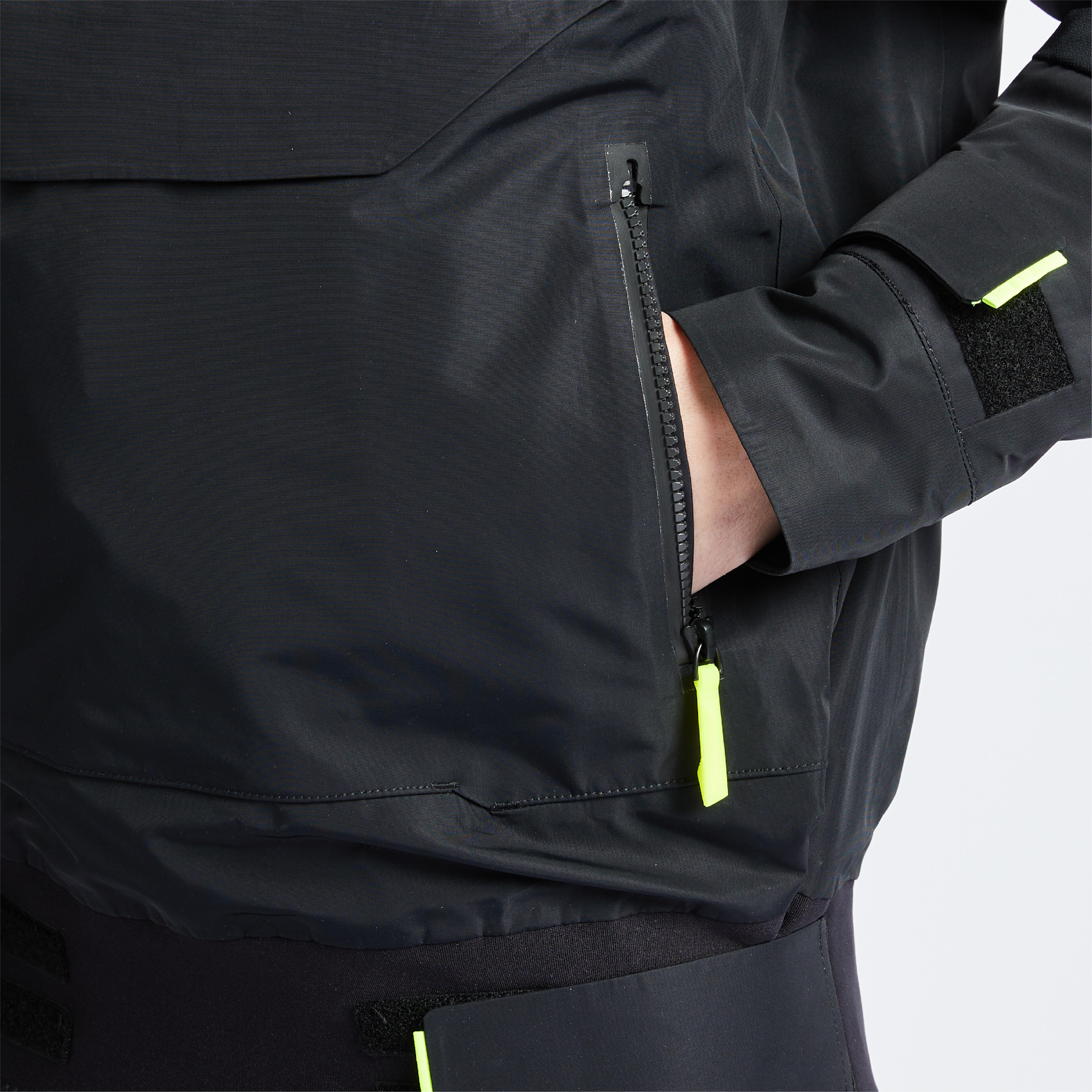 Offshore Sailing Jacket - 900 Black - TRIBORD