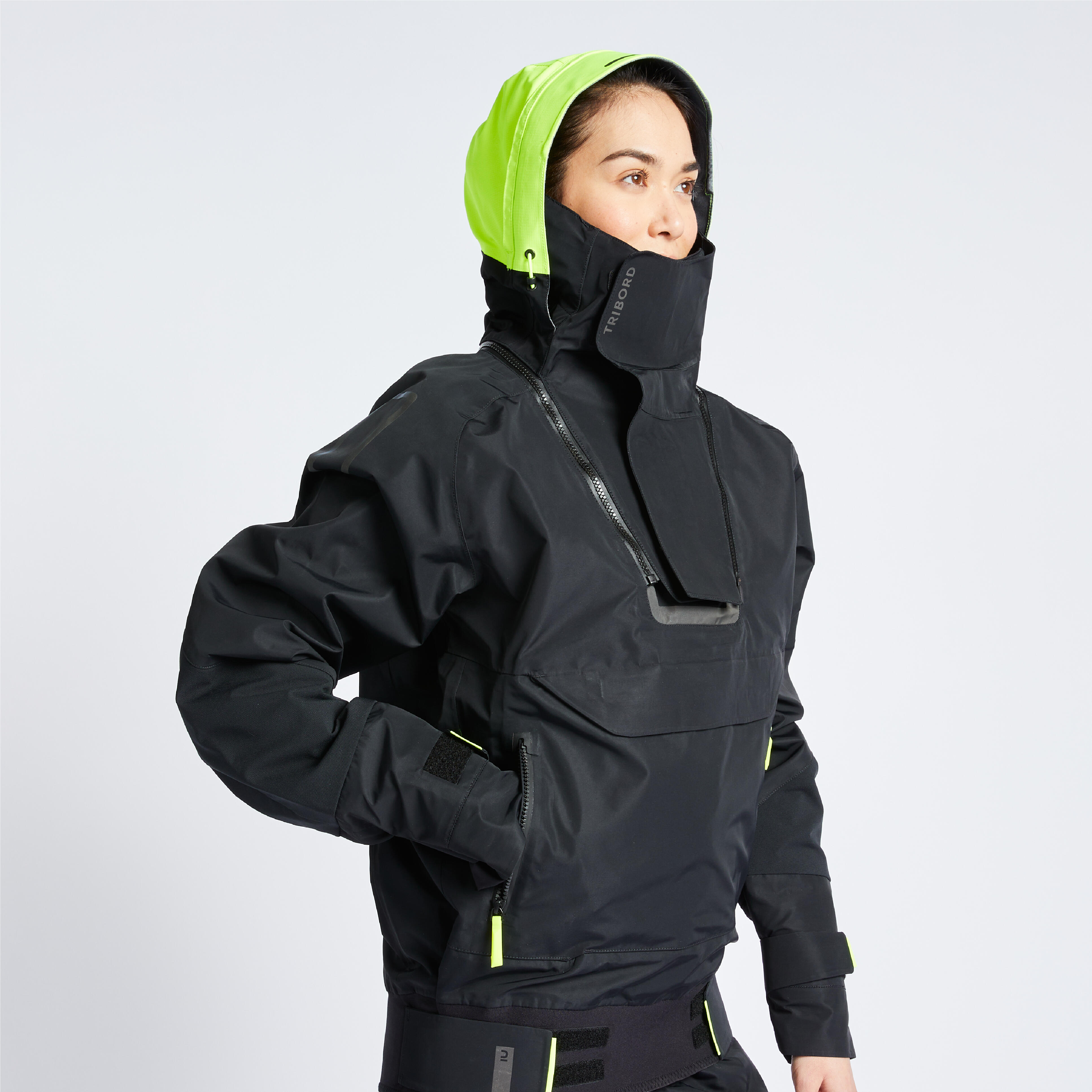 Offshore Sailing Jacket - 900 Black - TRIBORD