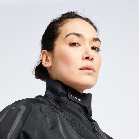 Куртка Offshore 900 для вітрильного спорту для чоловіків/жінок чорна