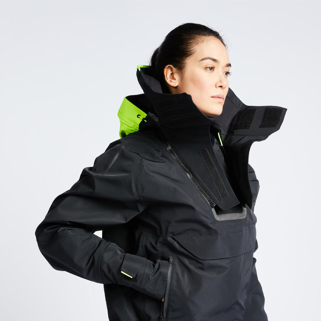 Unisex Sailing jacket Offshore 900 - Black