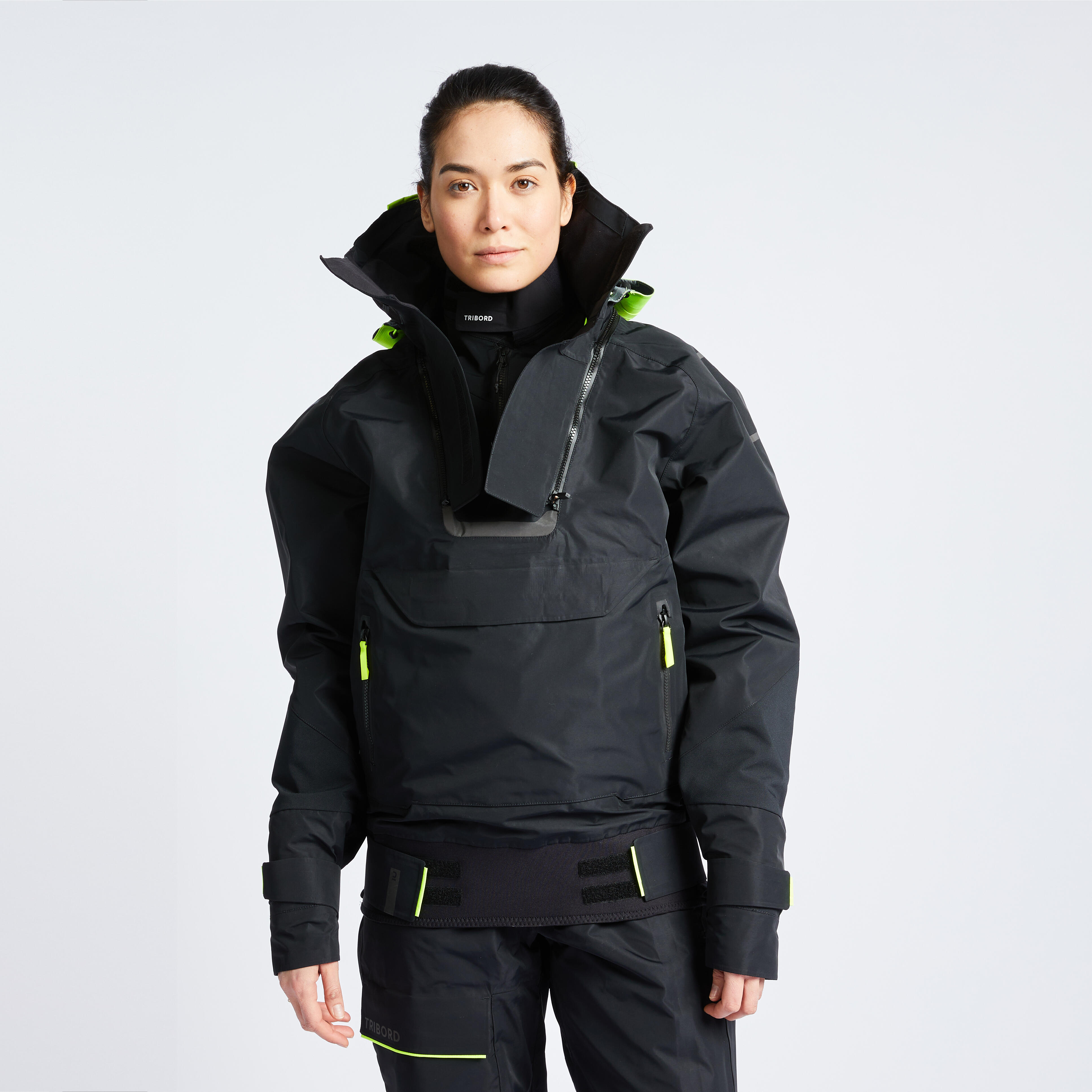 Offshore Sailing Jacket - 900 Black - TRIBORD
