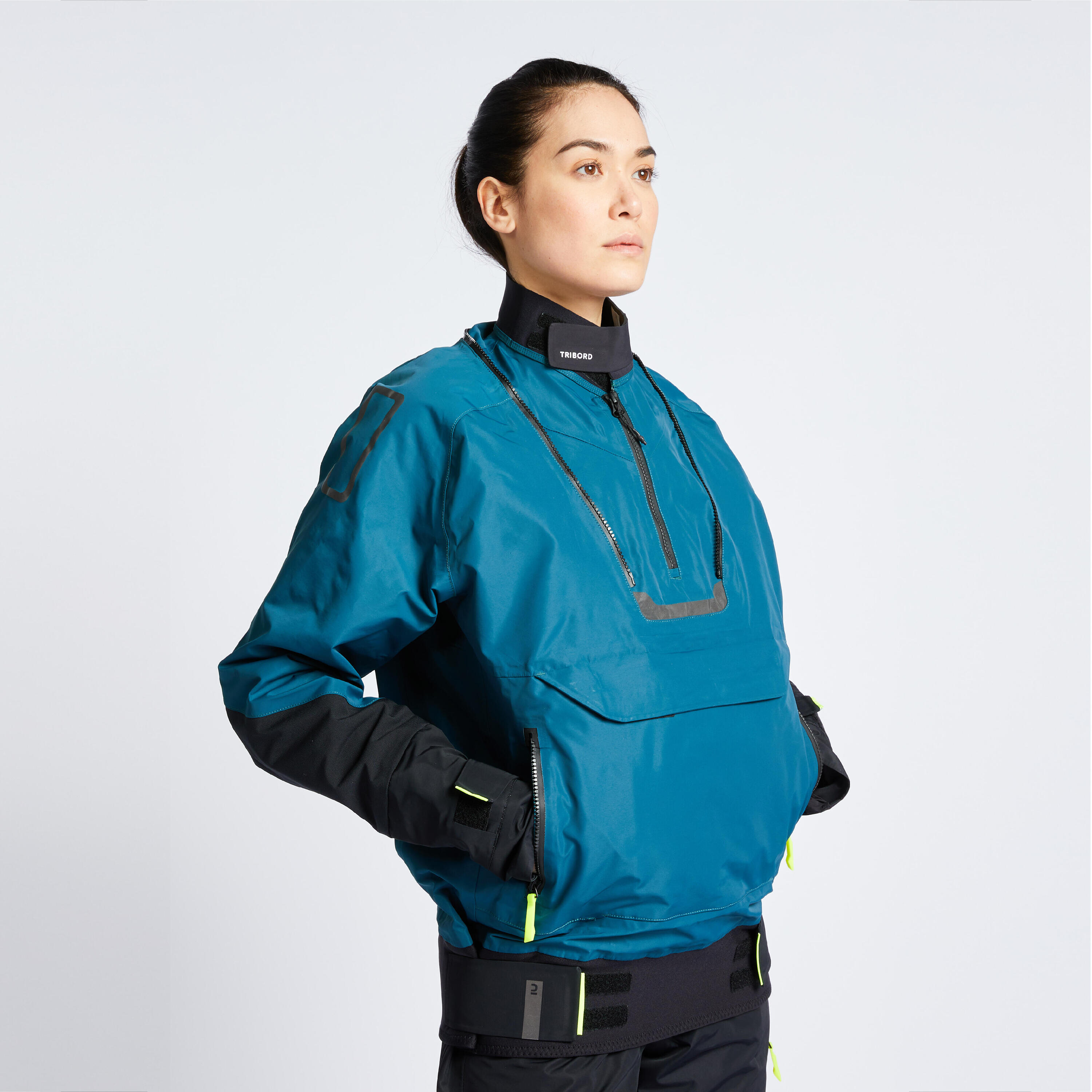 Unisex Sailing jacket Offshore 900 - Petrol 6/18