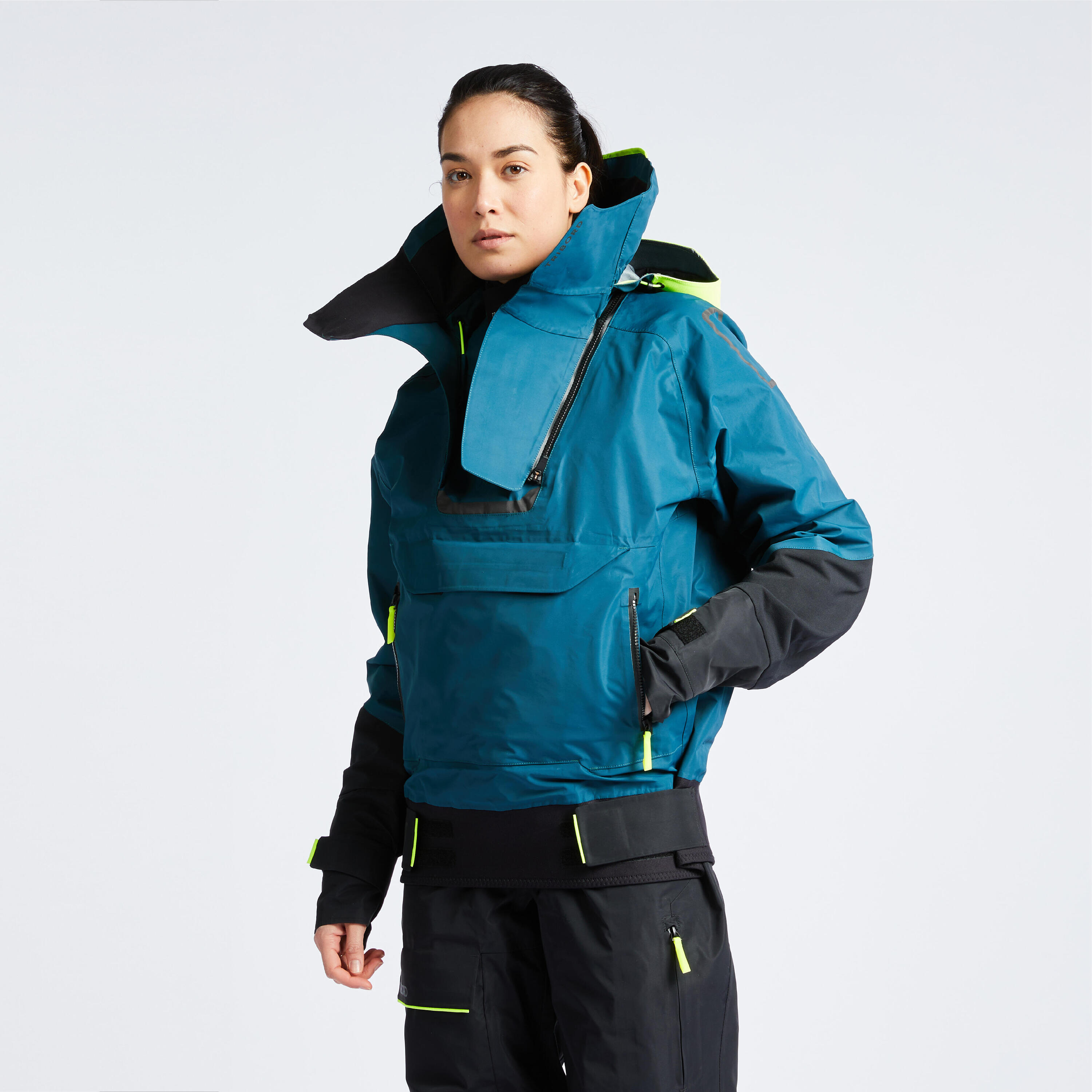 Unisex Sailing jacket Offshore 900 - Petrol 5/18