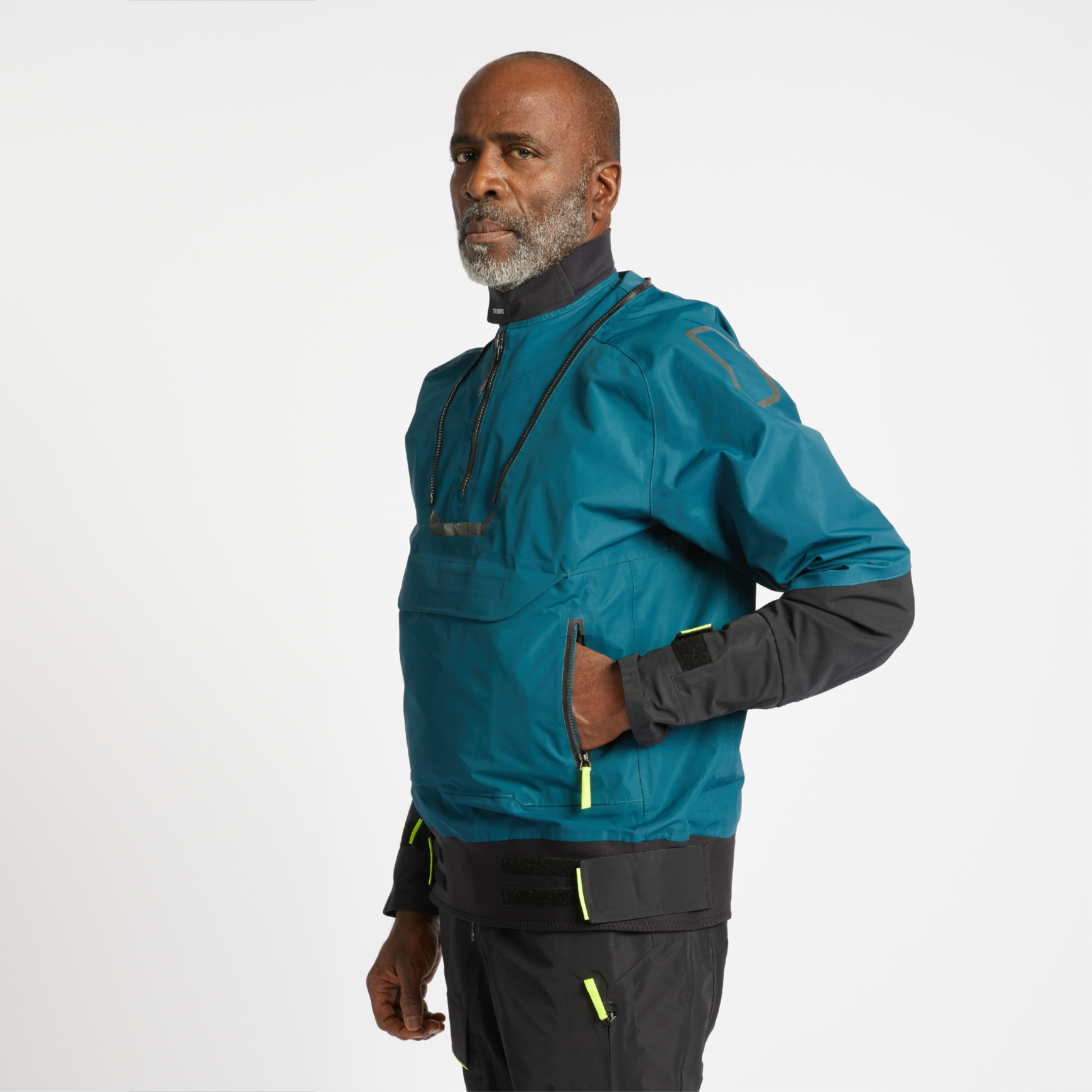 Smock jacket voor zeilen Offshore 900 uniseks petrol | Decathlon