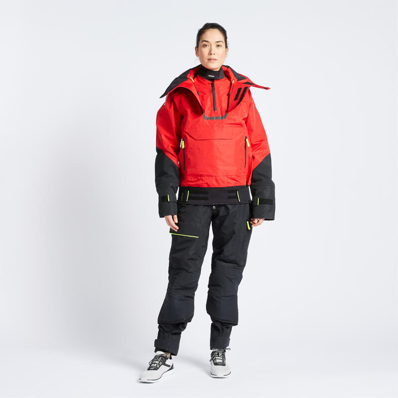 Smock jacket voor zeilen Offshore 900 uniseks rood