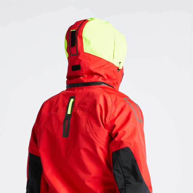 Smock jacket voor zeilen Offshore 900 uniseks rood