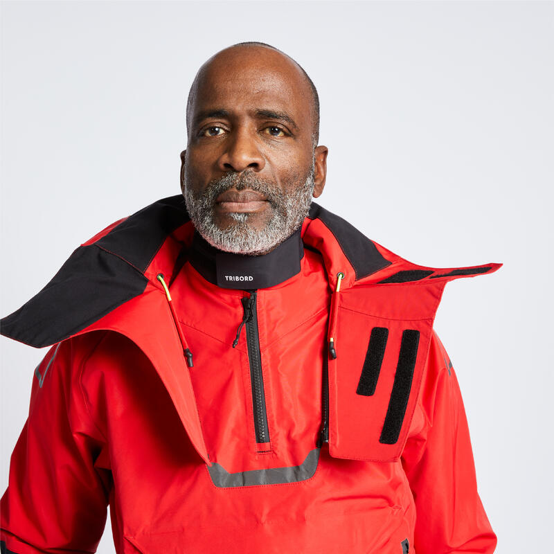 Nepromokavá bunda na jachting Offshore 900 červená