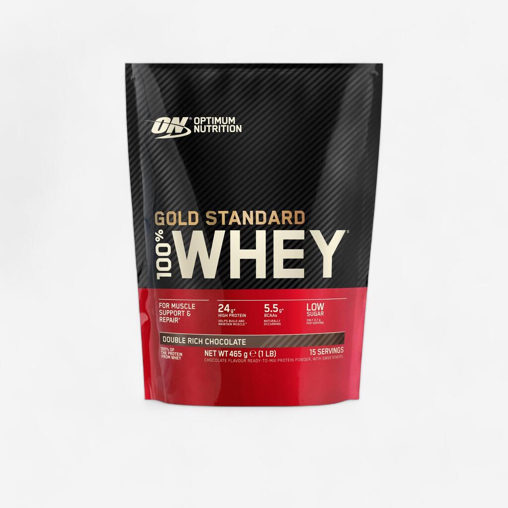 Šokolaadimaitseline vadakuvalk Gold Standard Whey, Double Rich, 465 g