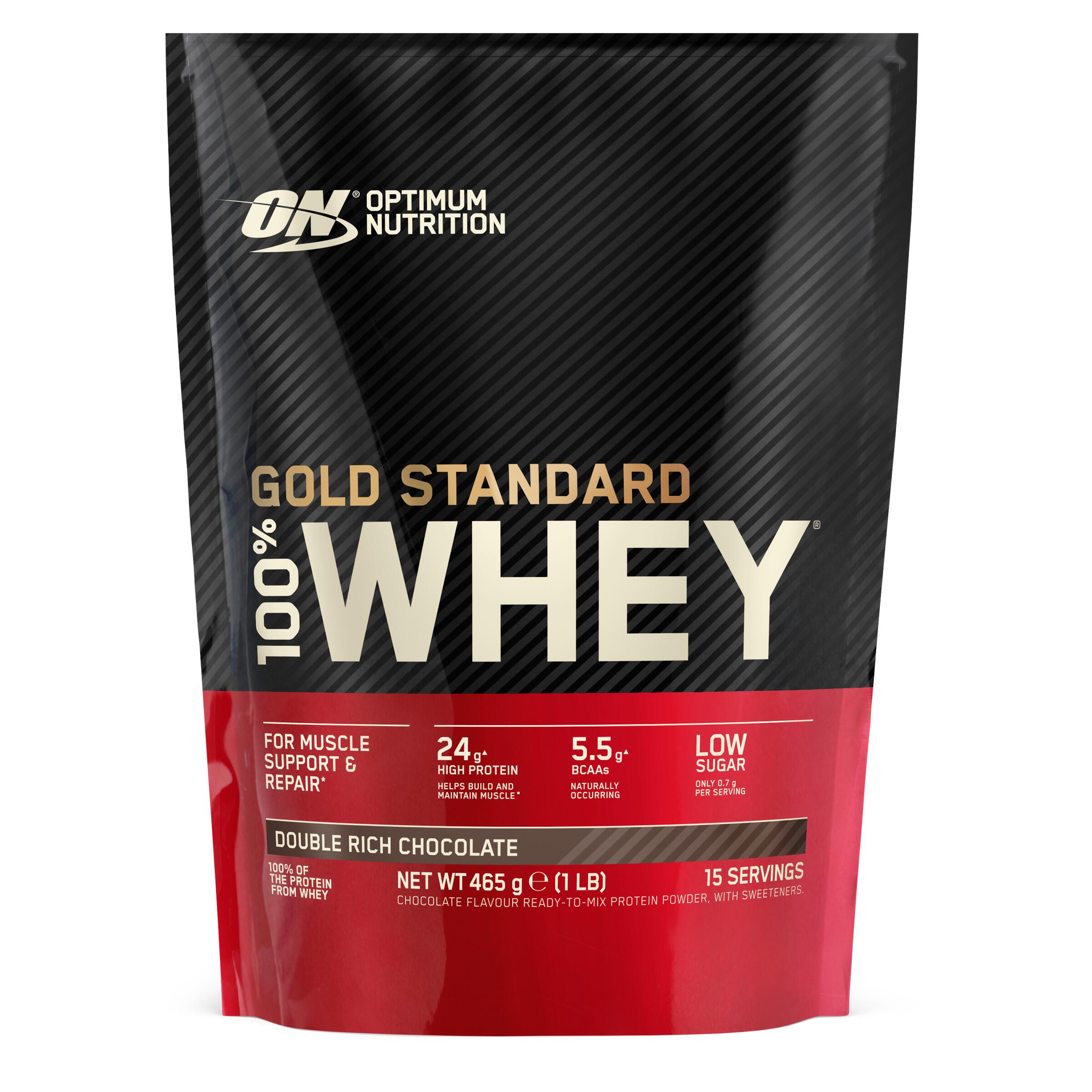 OPTIMUM NUTRITION Proteine Whey Gold Standard Double Rich Chocolat 465gr -