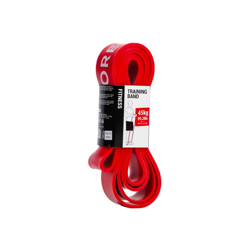 Weight Training Elastic Band 45 kg - Red