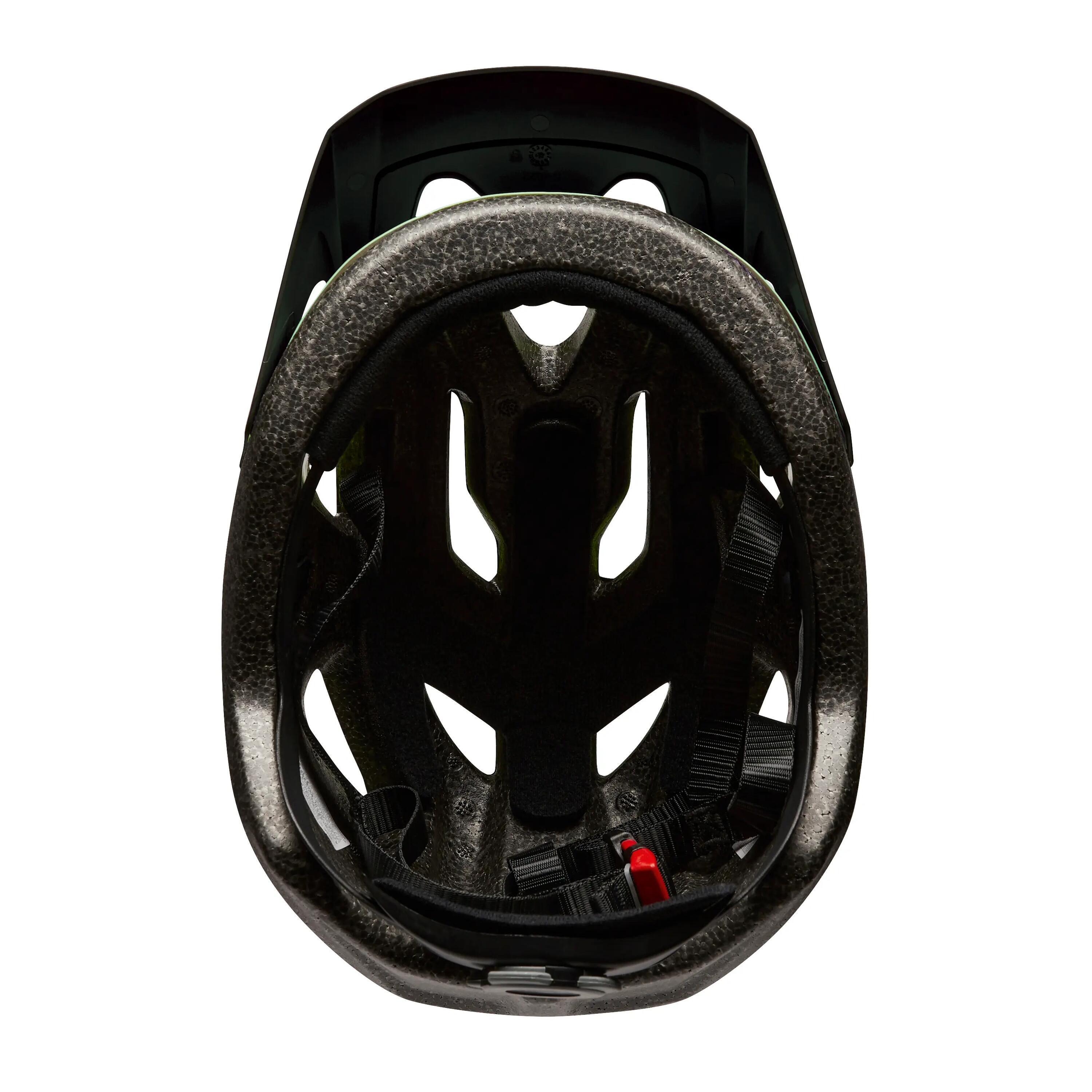 Mountain Biking Helmet ST 100 - Neon Yellow 8/8