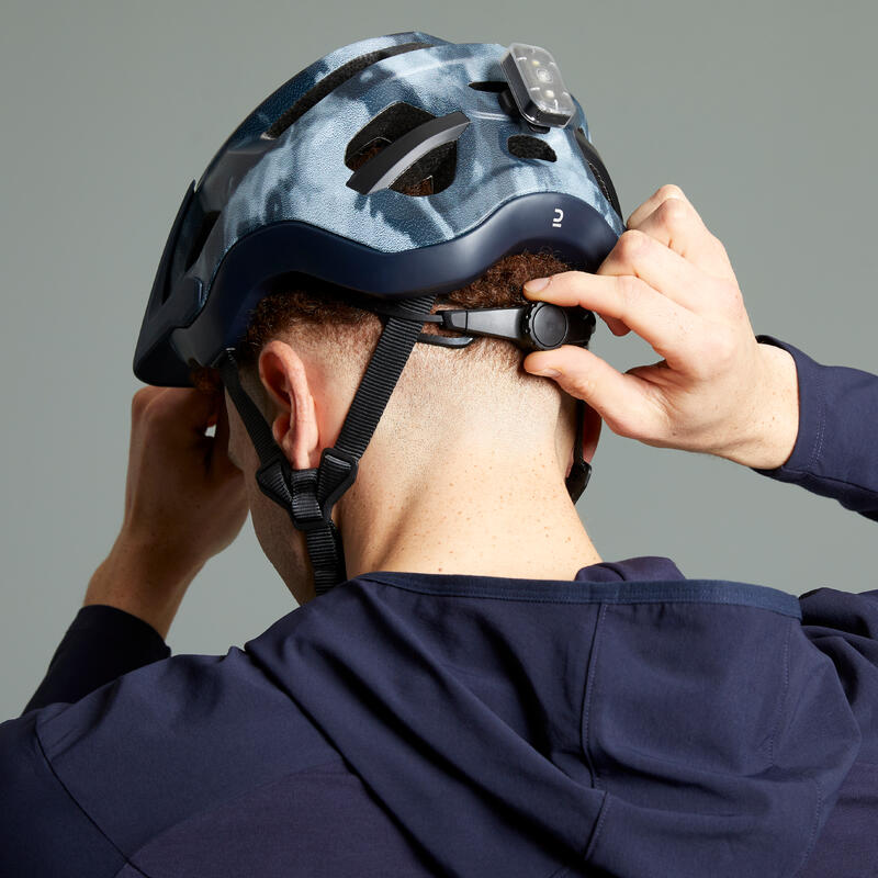 Mountain Bike Helmet EXPL 500 - Graphic Blue
