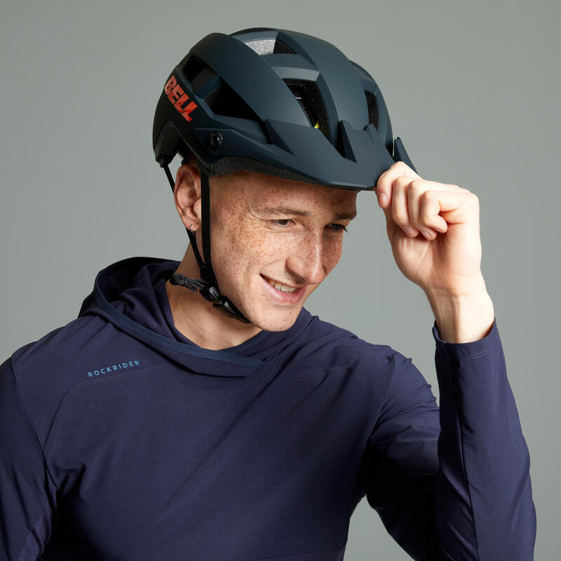 Casco de bicicleta de montaña Casco de bicicleta Cascos deportivos a prueba  de golpes Gorra unisex moderna Circunferencia de la cabeza ajustable Casco