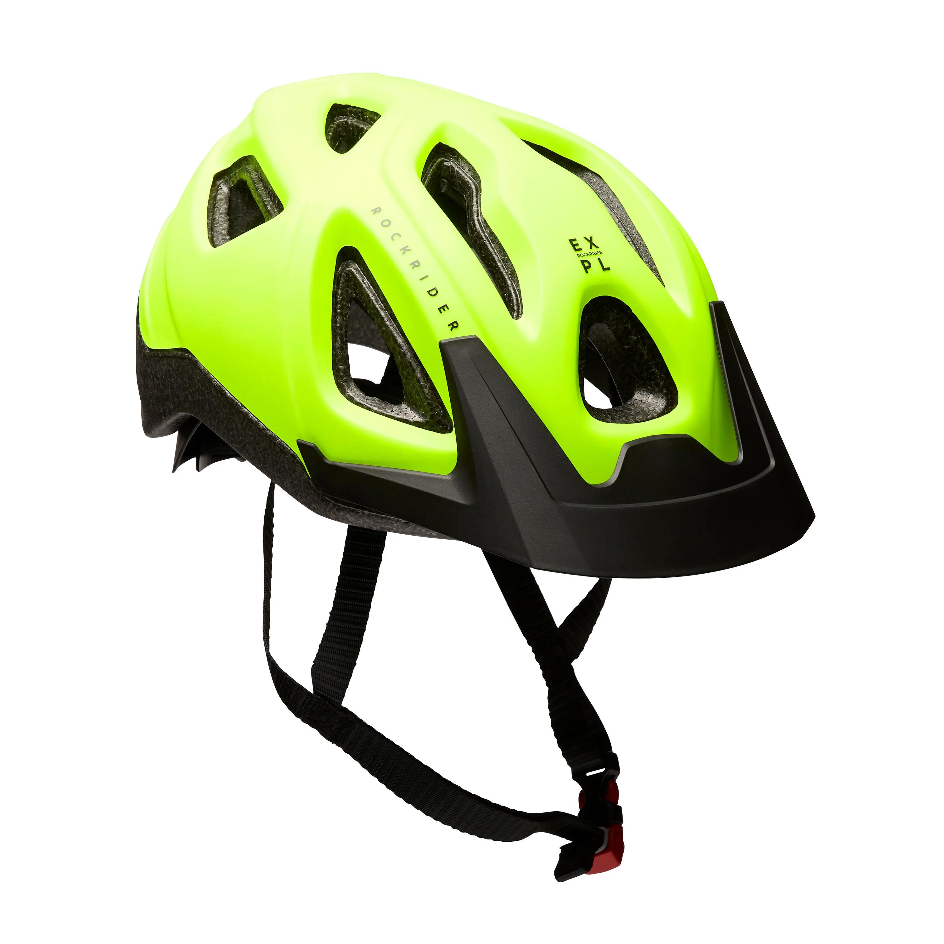 Mountain Biking Helmet ST 100 - Neon Yellow 6/8