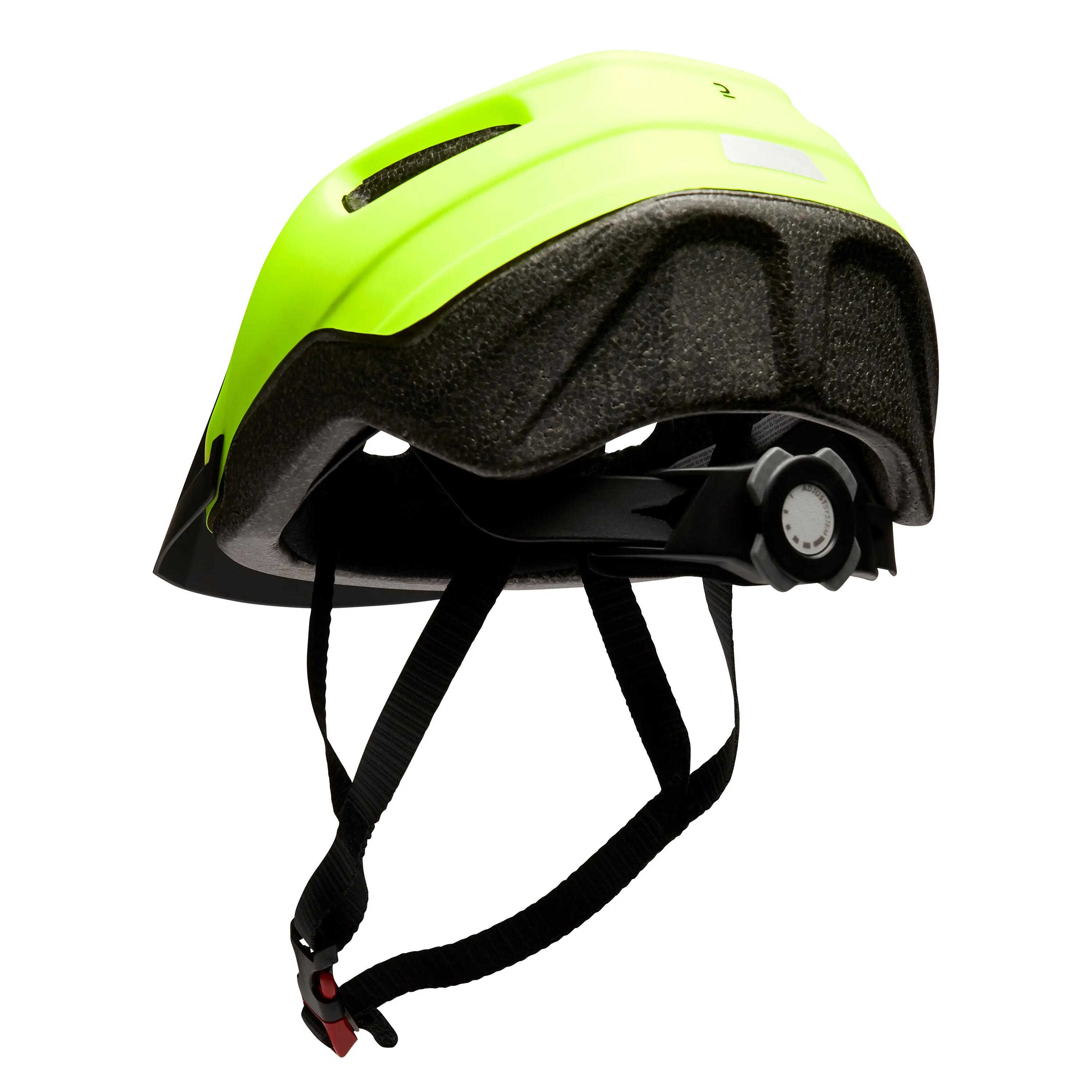 Mountain Biking Helmet ST 100 - Neon Yellow 5/8