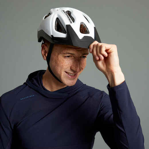 
      Mountain Bike Cycling Helmet - White
  