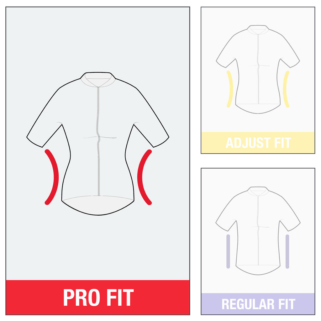 Jersey de ciclismo de carretera anti-UV de manga larga para verano violeta RCR 2
