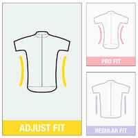 Men's Short-Sleeved Road Cycling Summer Jersey RC500 - Navy Blue
