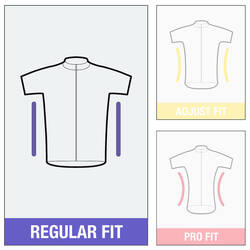 Short-Sleeved Mountain Biking Jersey EXPL 500 - Purple