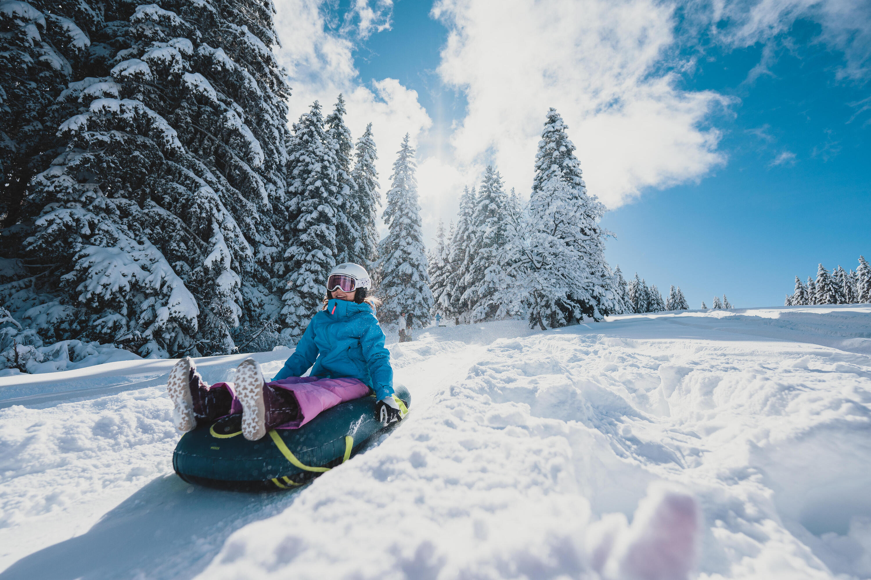 Luge gonflable pumpslide adulte et enfant 19/30