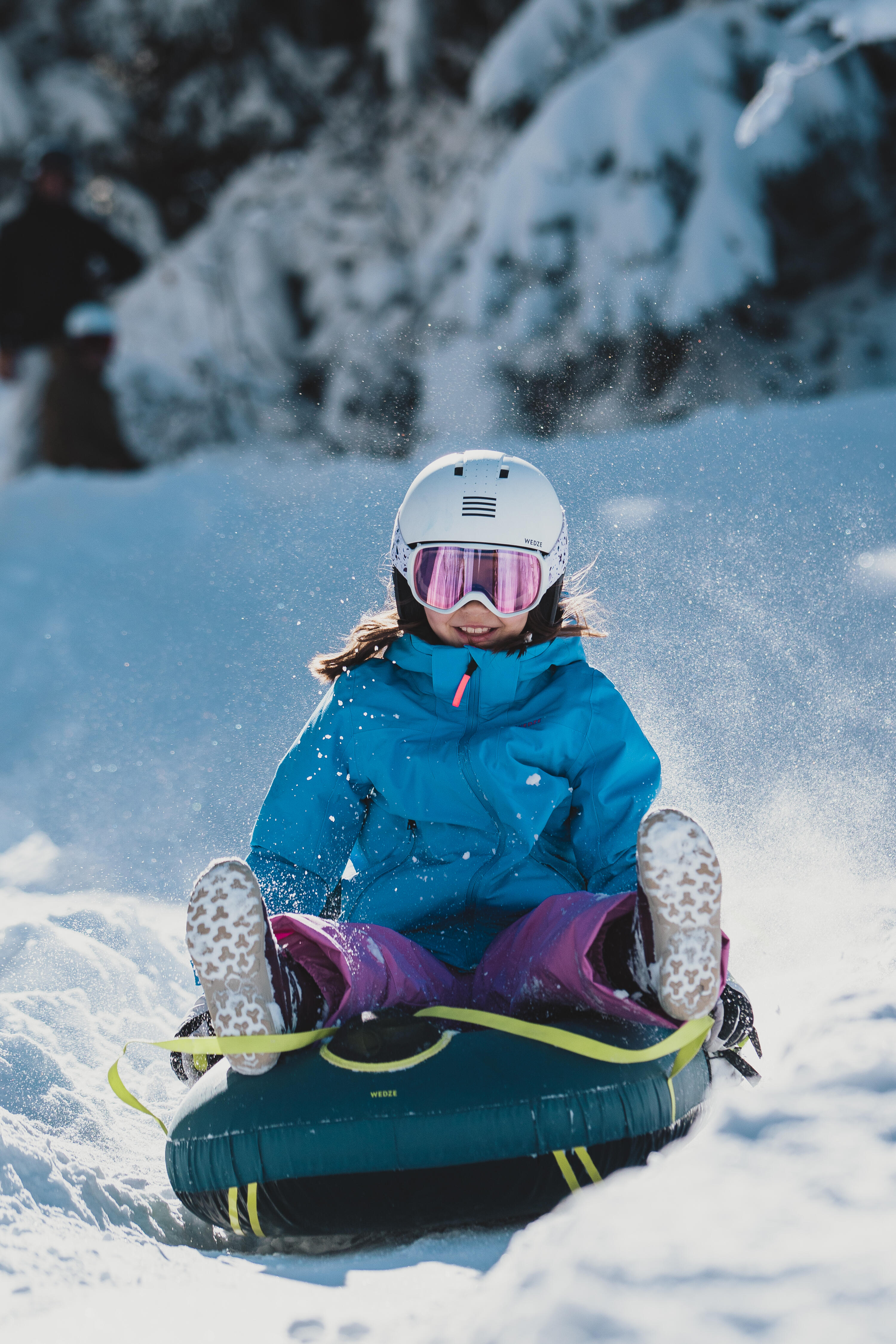 Traîneau gonflable avec freins, Pumpslide 900 - WEDZE