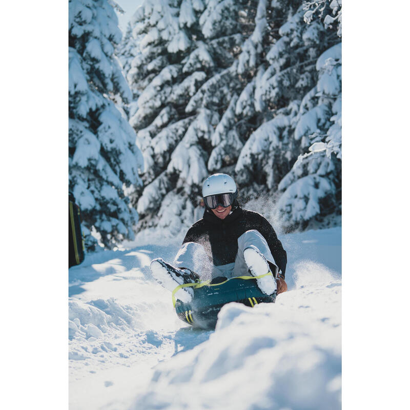 Luge gonflable avec freins adulte et enfant, Pumpslide 900 bleu