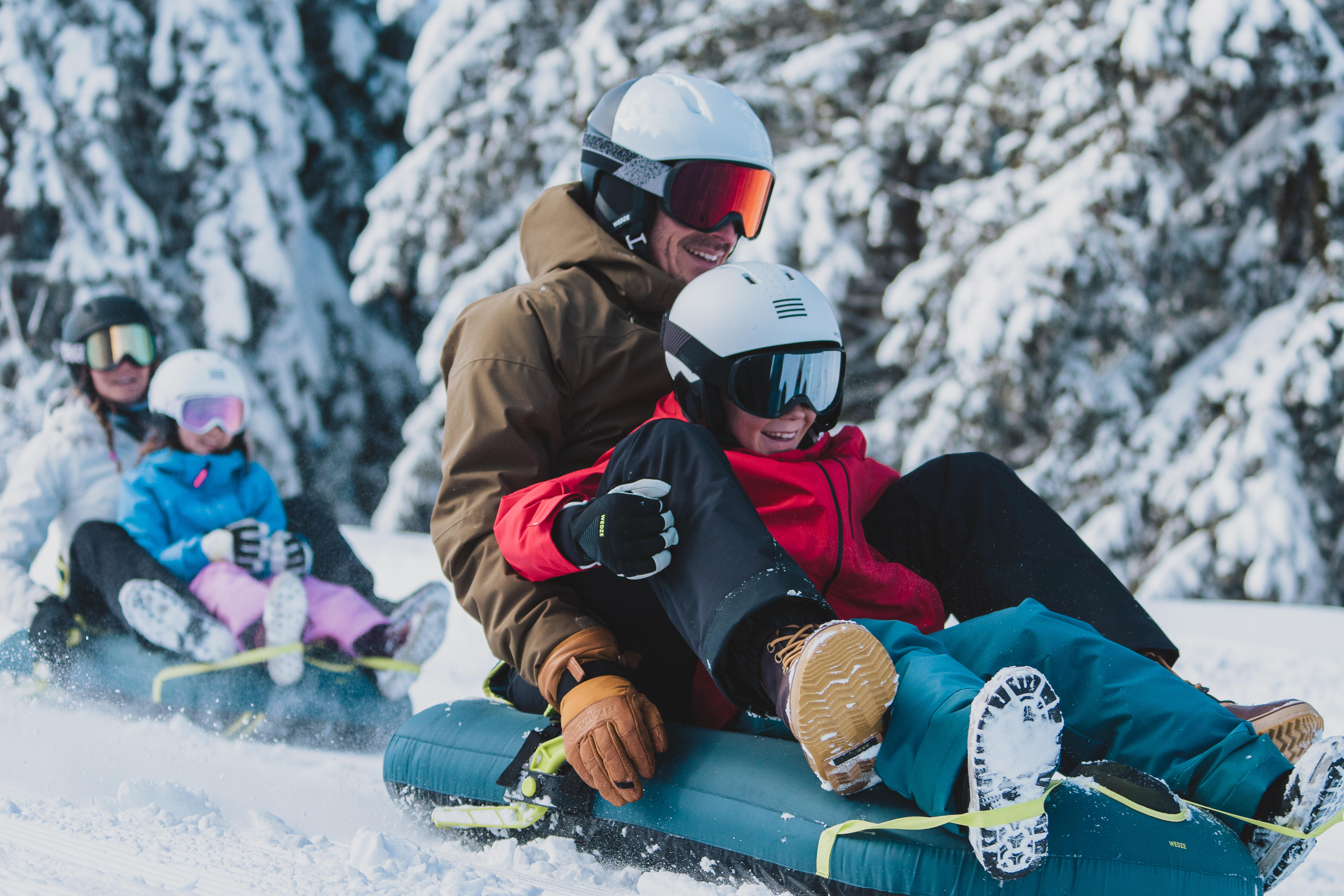 Luge gonflable – Pumpslide 900 - Wedze - Décathlon