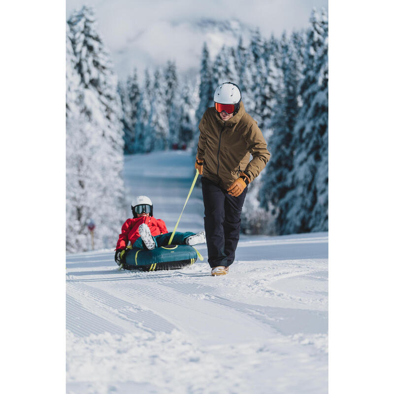 Luge gonflable avec freins adulte et enfant, Pumpslide 900 bleu