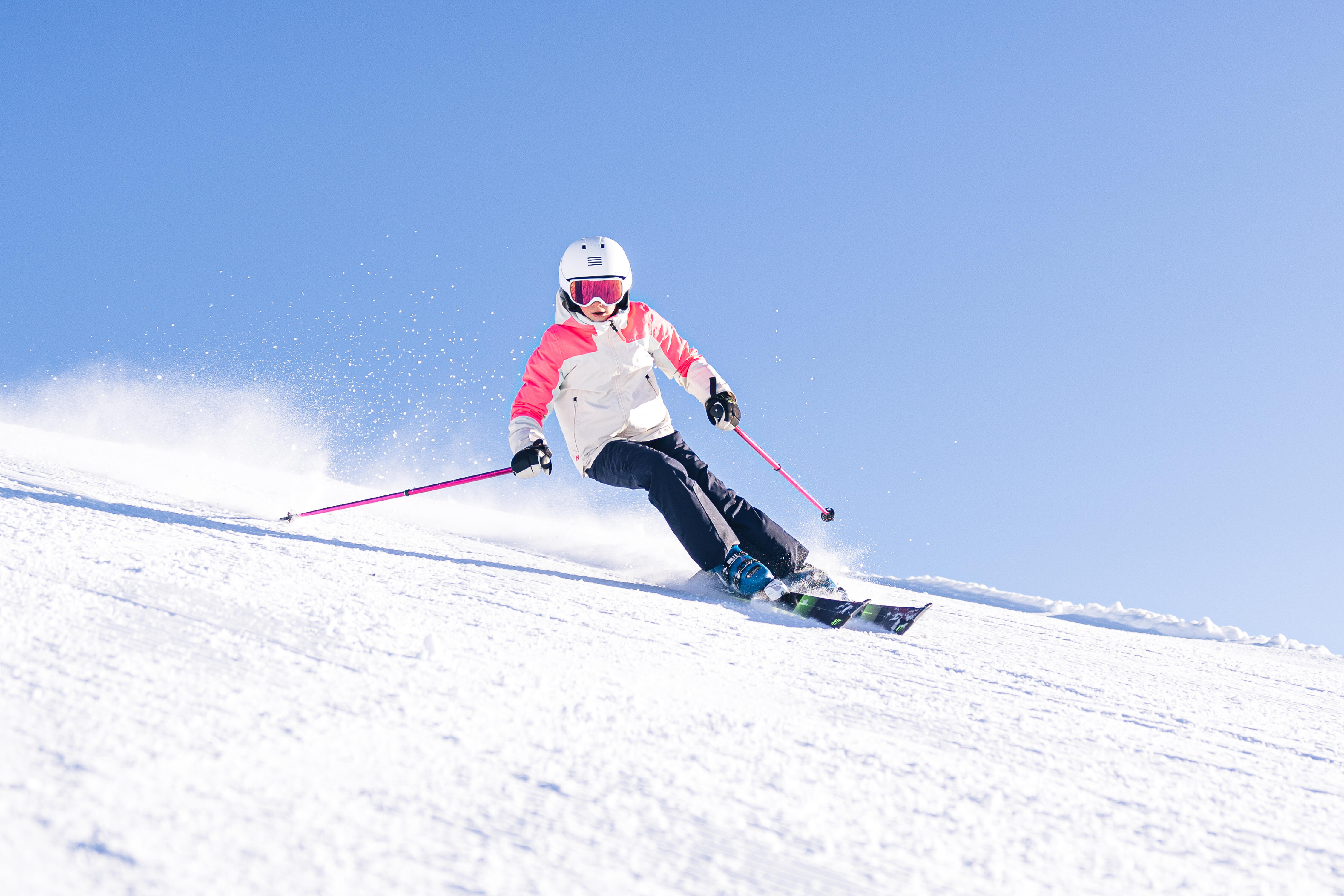 Pantalon de ski enfant bretelles amovibles - ski 900 bleu - WEDZE