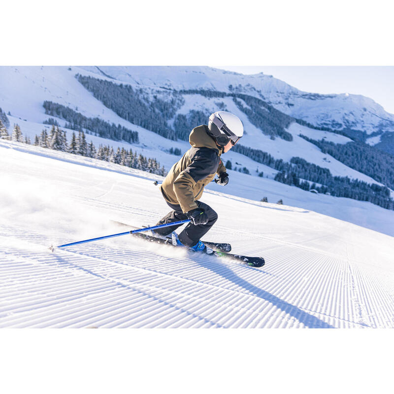 Pantalón con tirantes de esquí y nieve impermeable Niños Wedze PNF 900