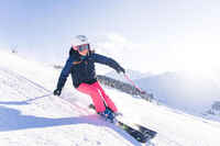 Kids’ warm and waterproof ski trousers PNF 900 - Pink