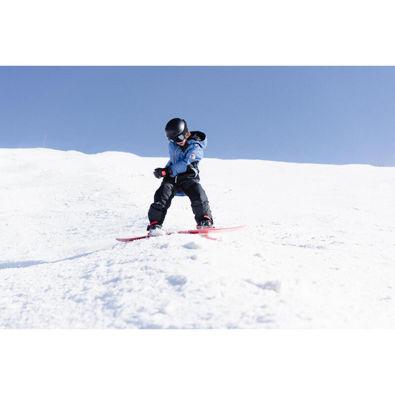 Geacă snowboard ziprotec SNB500 albastru copii 6-10 ani