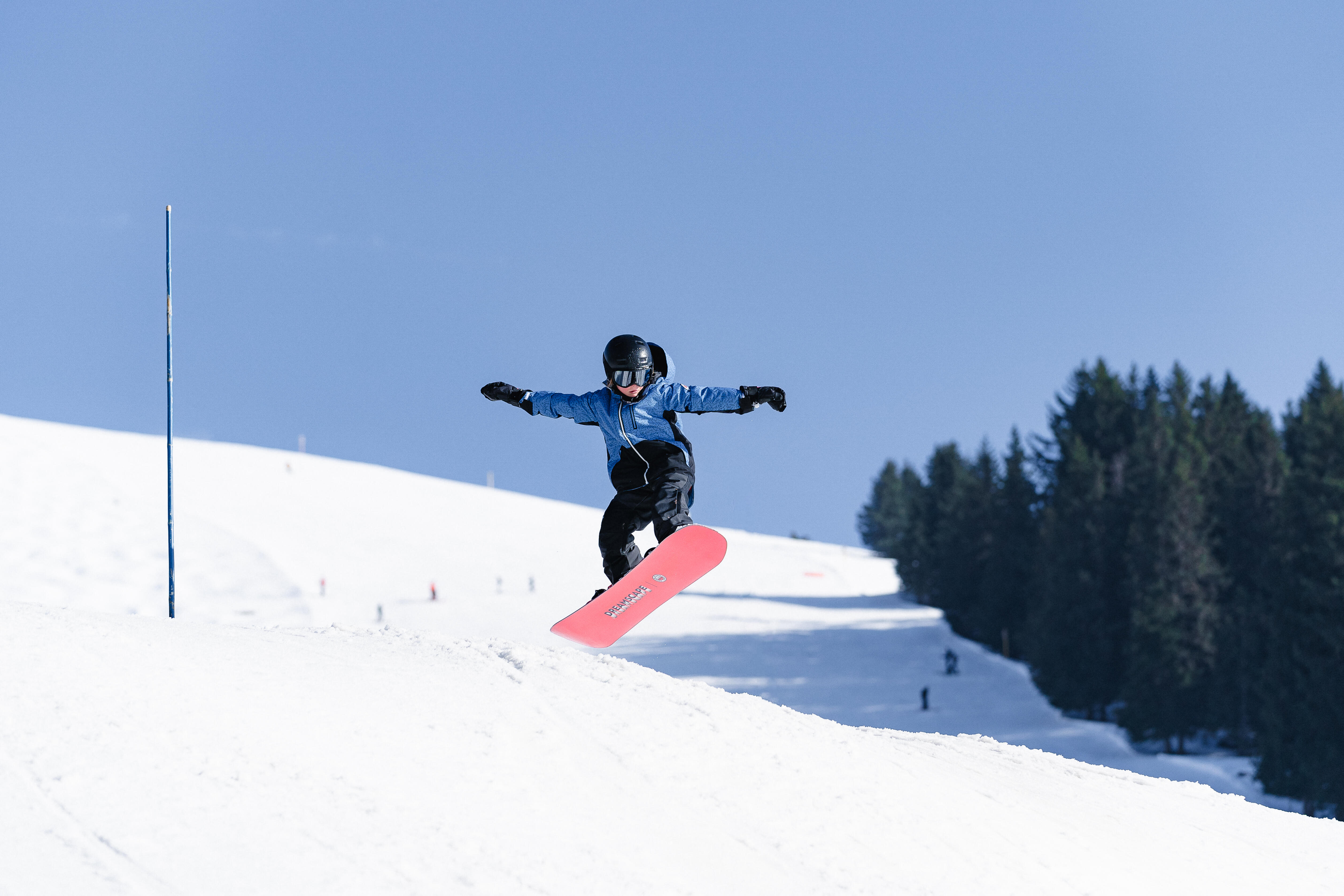 Kids' Freestyle Snowboard - Endzone 120 cm - DREAMSCAPE